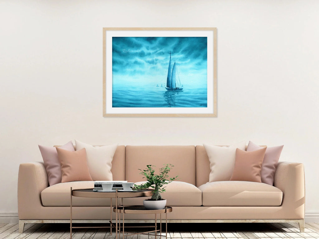 Turquoise Dreams 2 - Art Print