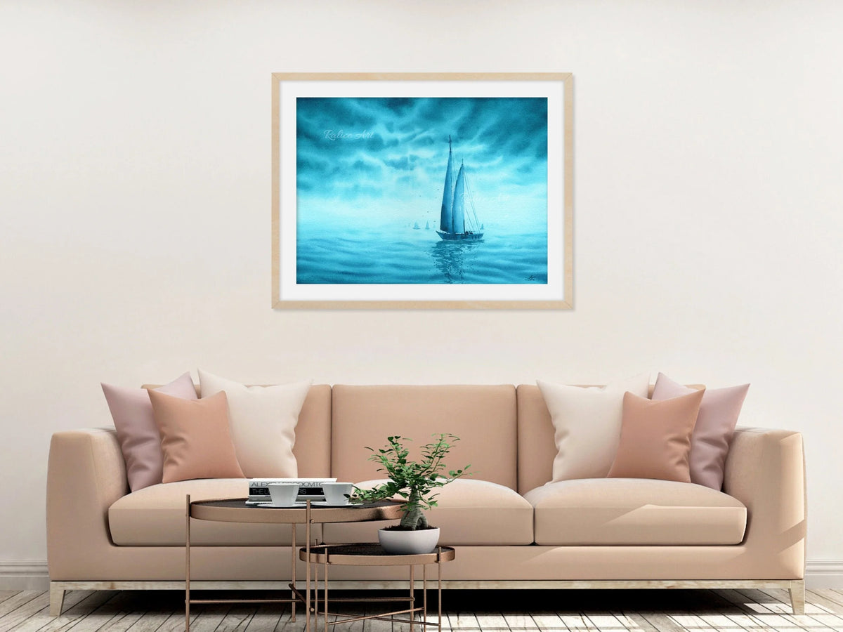 Turquoise Dreams 2 - Art Print