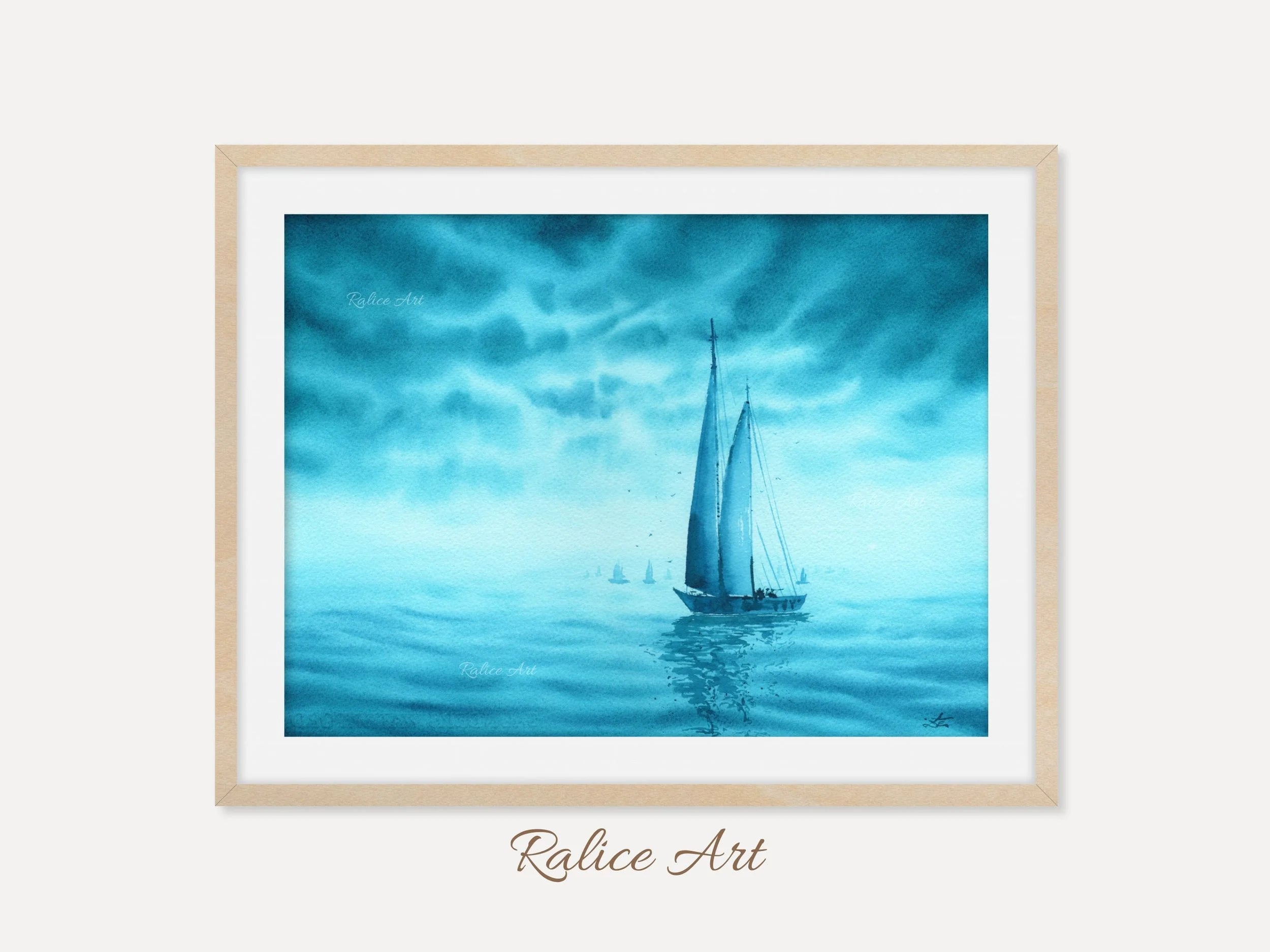 Turquoise Dreams 2 - Art Print