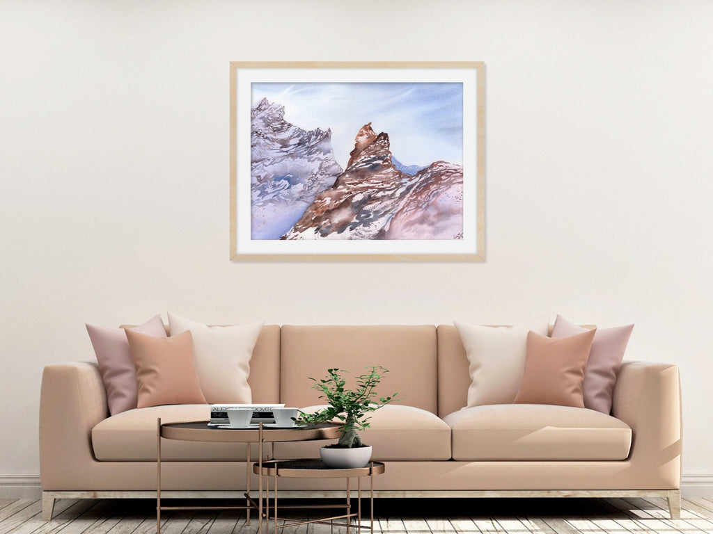 The Stone Warrior - Art Print