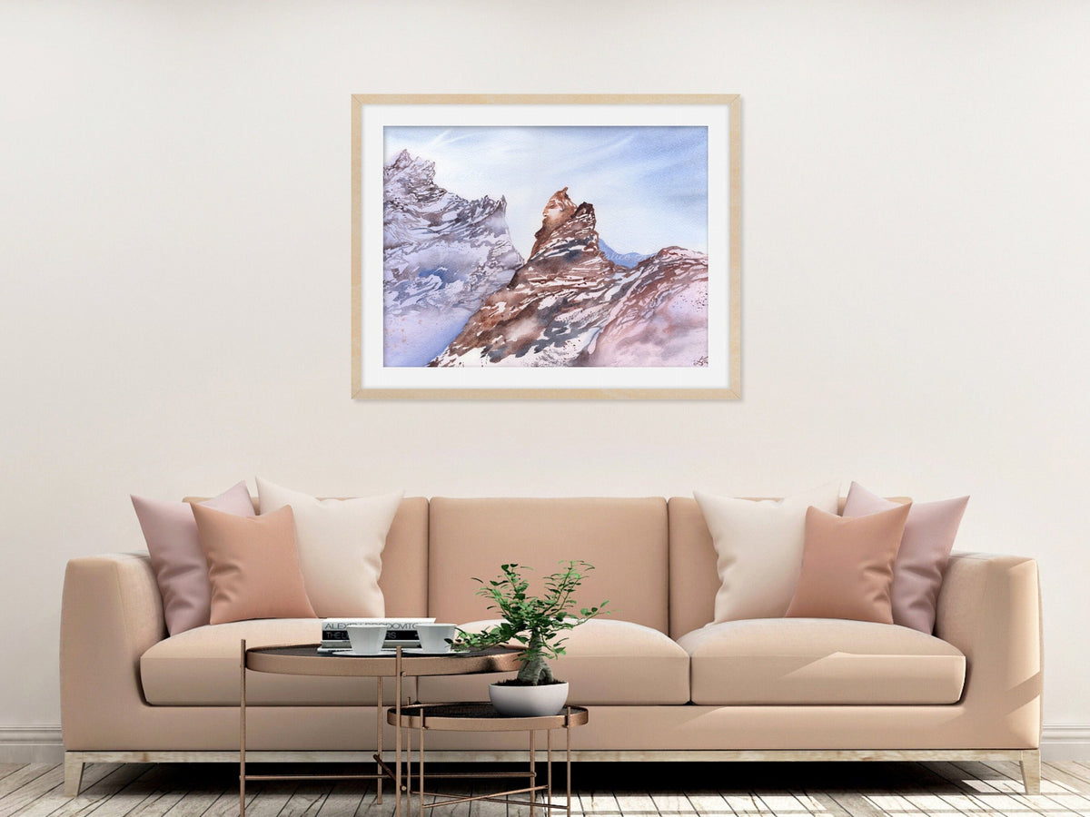 The Stone Warrior - Art Print