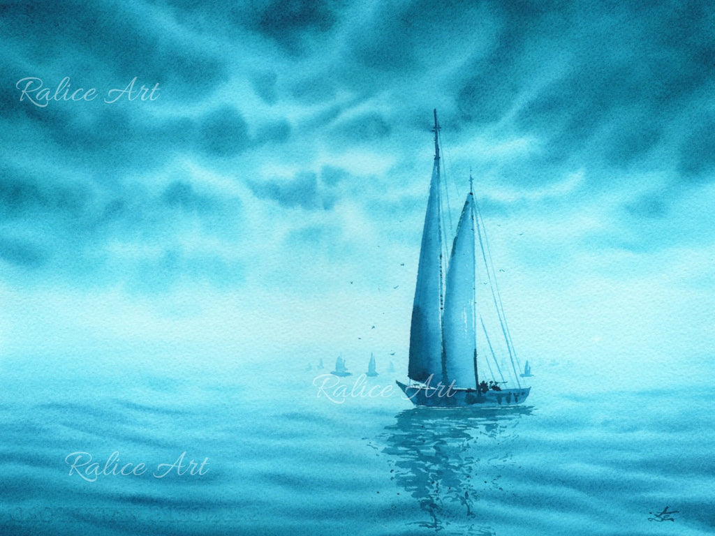 Turquoise Dreams 2 - Art Print