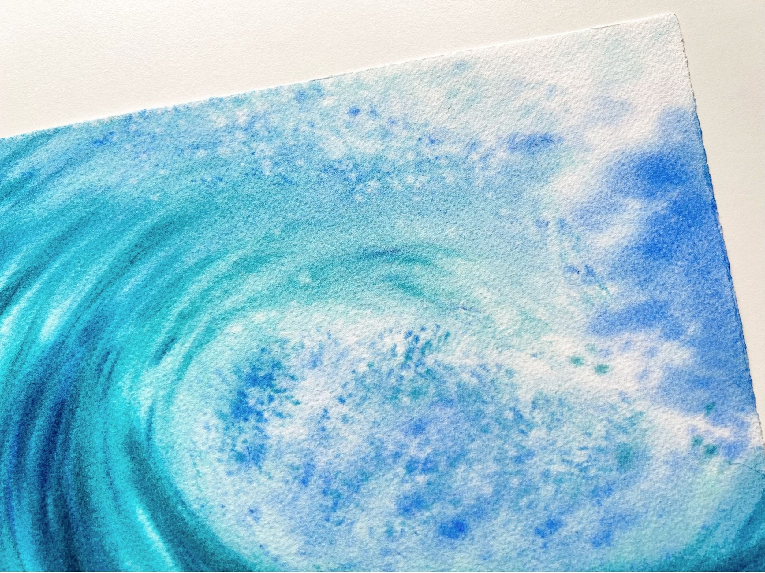 Marine Melody - Original Watercolor Painting