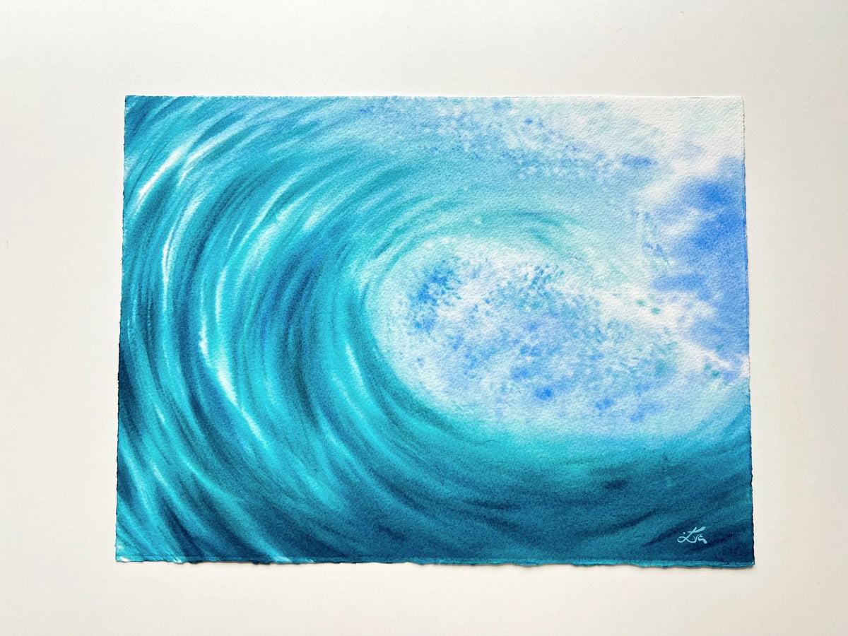 Marine Melody - Original Watercolor Painting