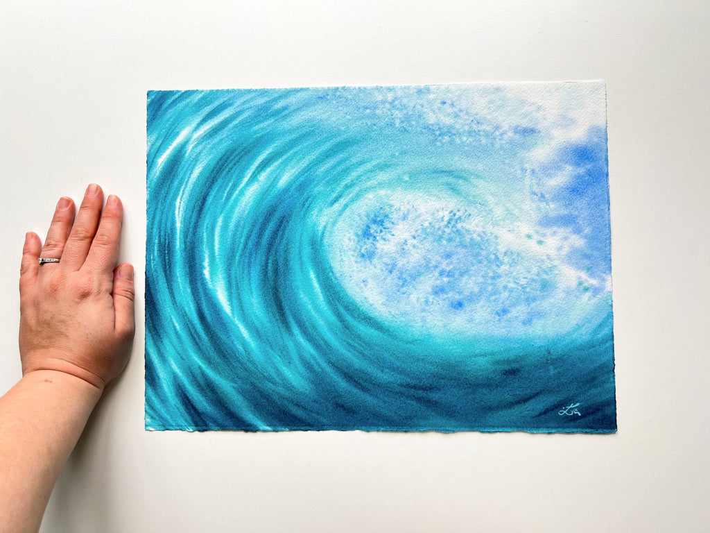 Marine Melody - Original Watercolor Painting