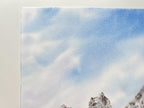 Snow Leopard  - Original Watercolor Painting