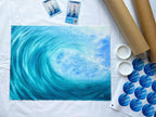 A Touch of Wind - Original Watercolor Painting