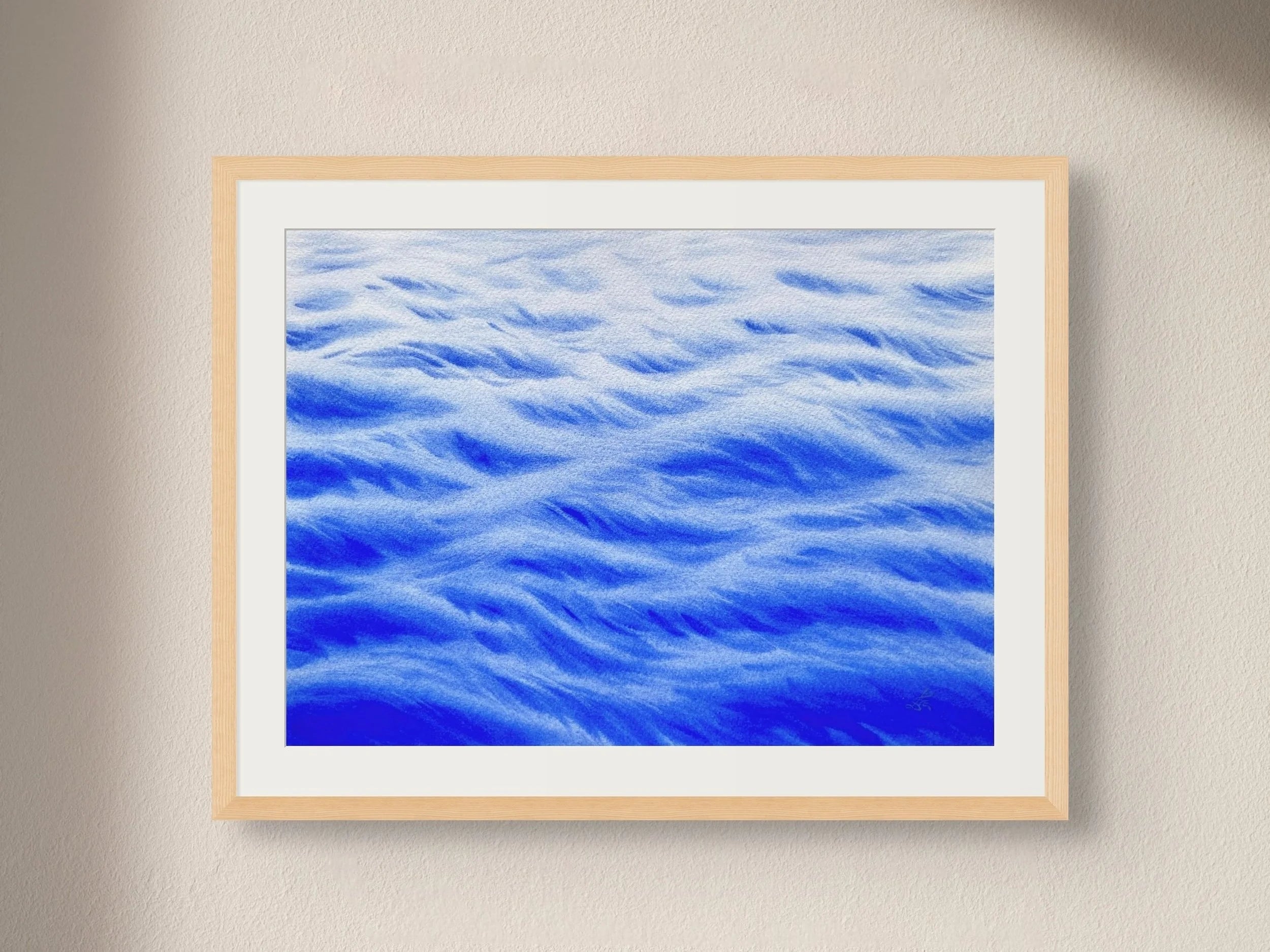Calming Waves - Original Watercolor Painting