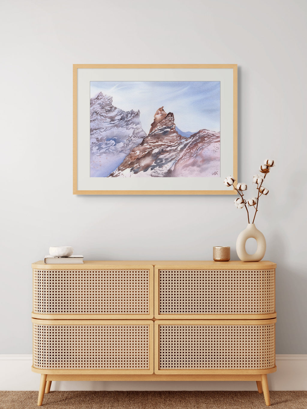 The Stone Warrior - Art Print