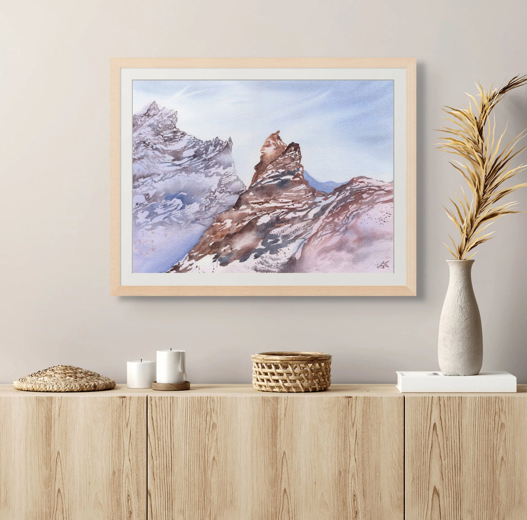 The Stone Warrior - Art Print