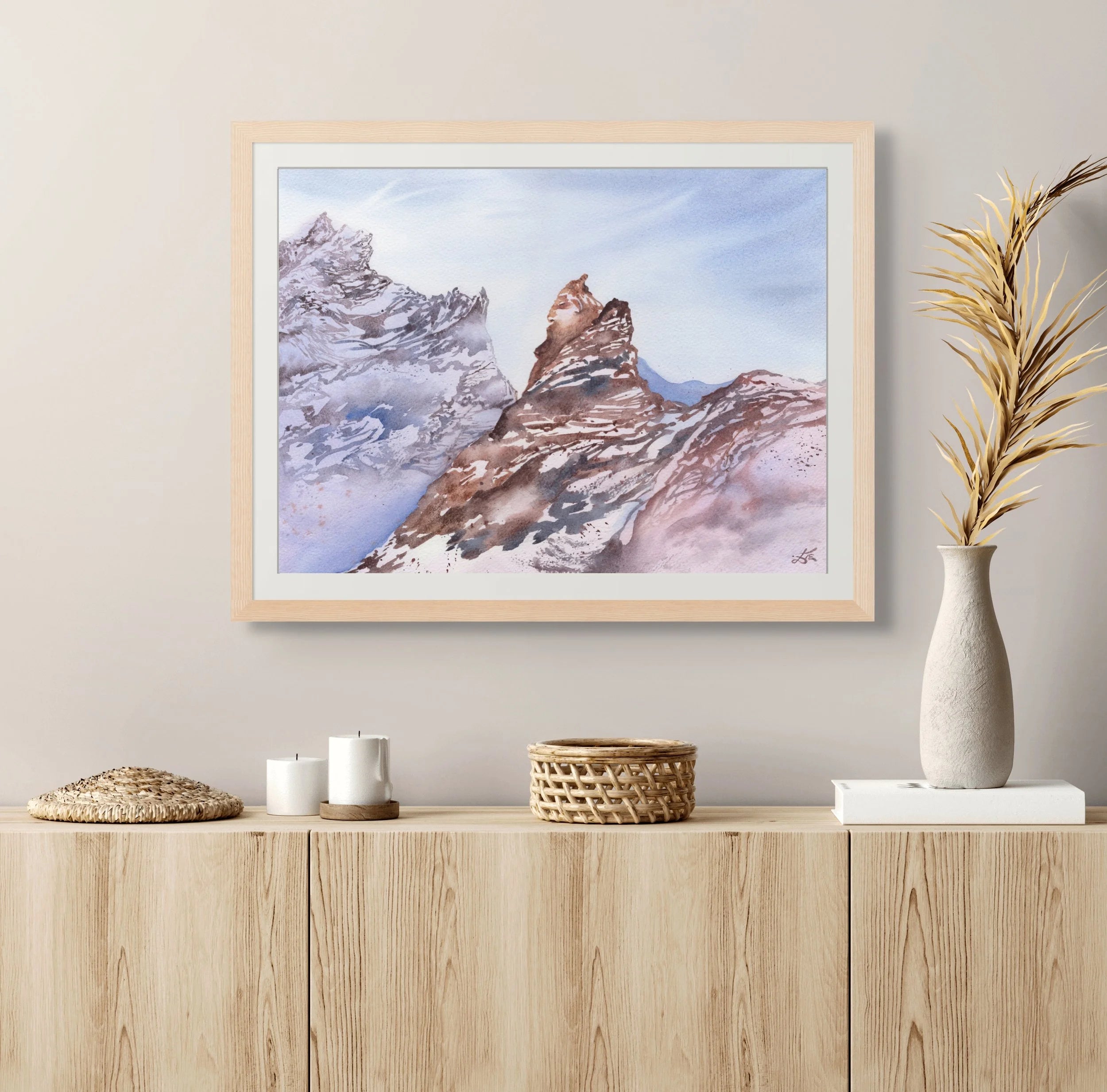 The Stone Warrior - Art Print
