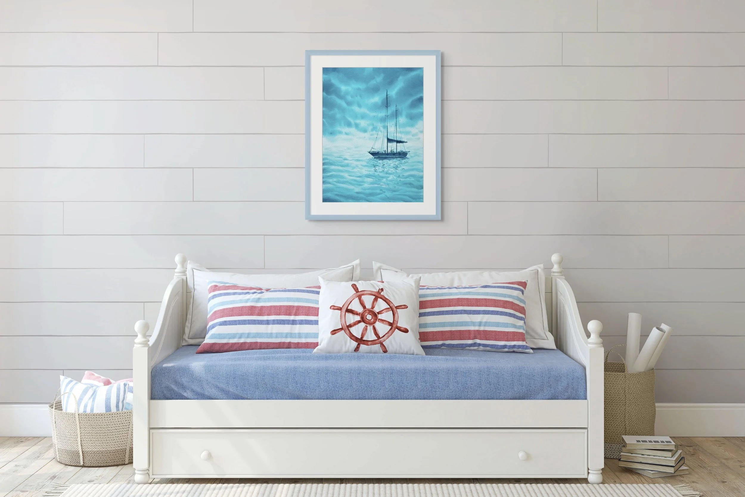 Turquoise Dreams - Original Watercolor Painting