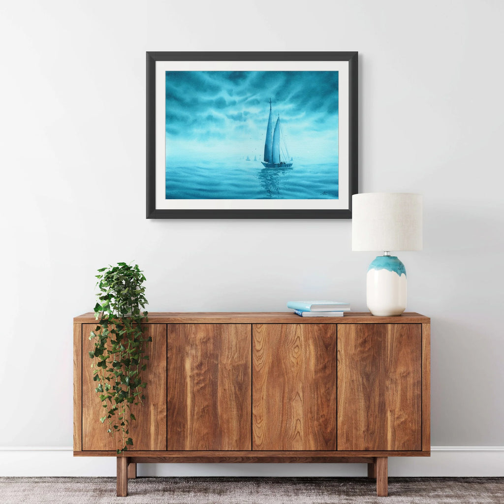 Turquoise Dreams 2 - Art Print