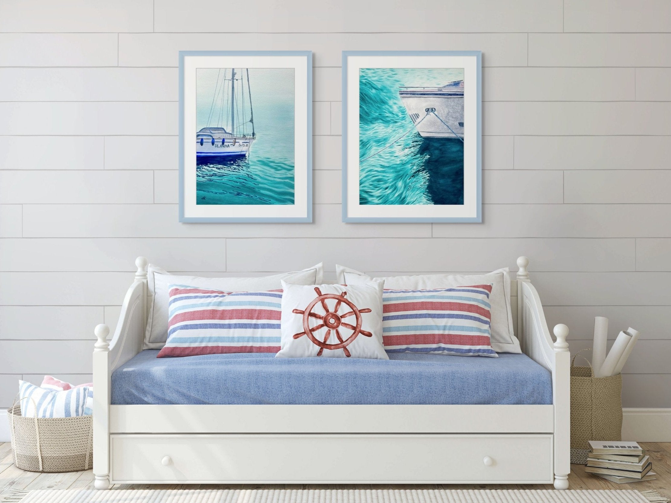 Wind  - Original Watercolor Painting